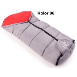 Uniwersalny cieplutki śpiworek polarowy 4w1 długość 108 cm ortalion